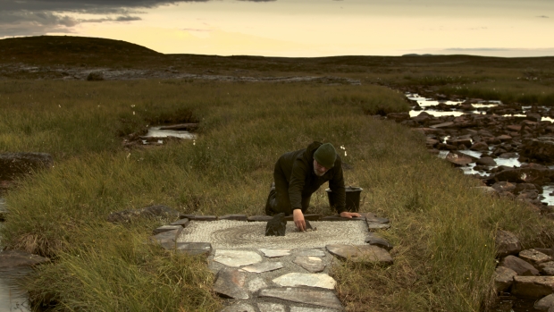 Fjellet, stillbilde fra videoverk av Svein Flygari Johansen