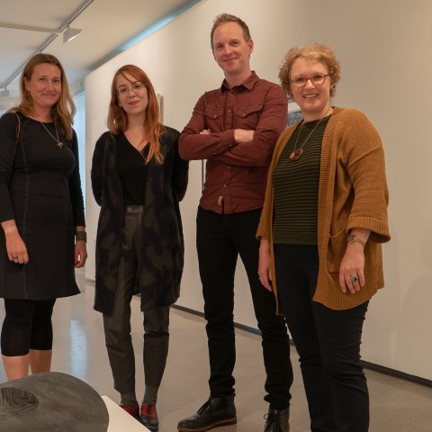 Charis Gullickson (NNKM), Lise Stang Lund (NK), Jérémie McGowan (NNKM) og Marit Lønning Reiten (NK)